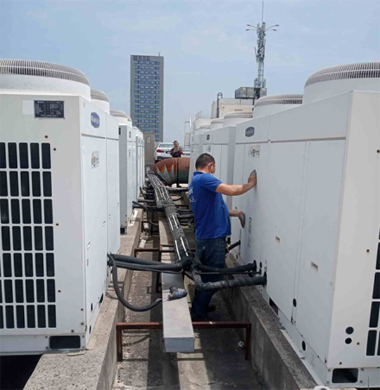 确山中央空调制热和不制冷系统维修方法